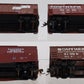 Roundhouse HO Scale Southern Railway Assorted Boxcars [4] VG