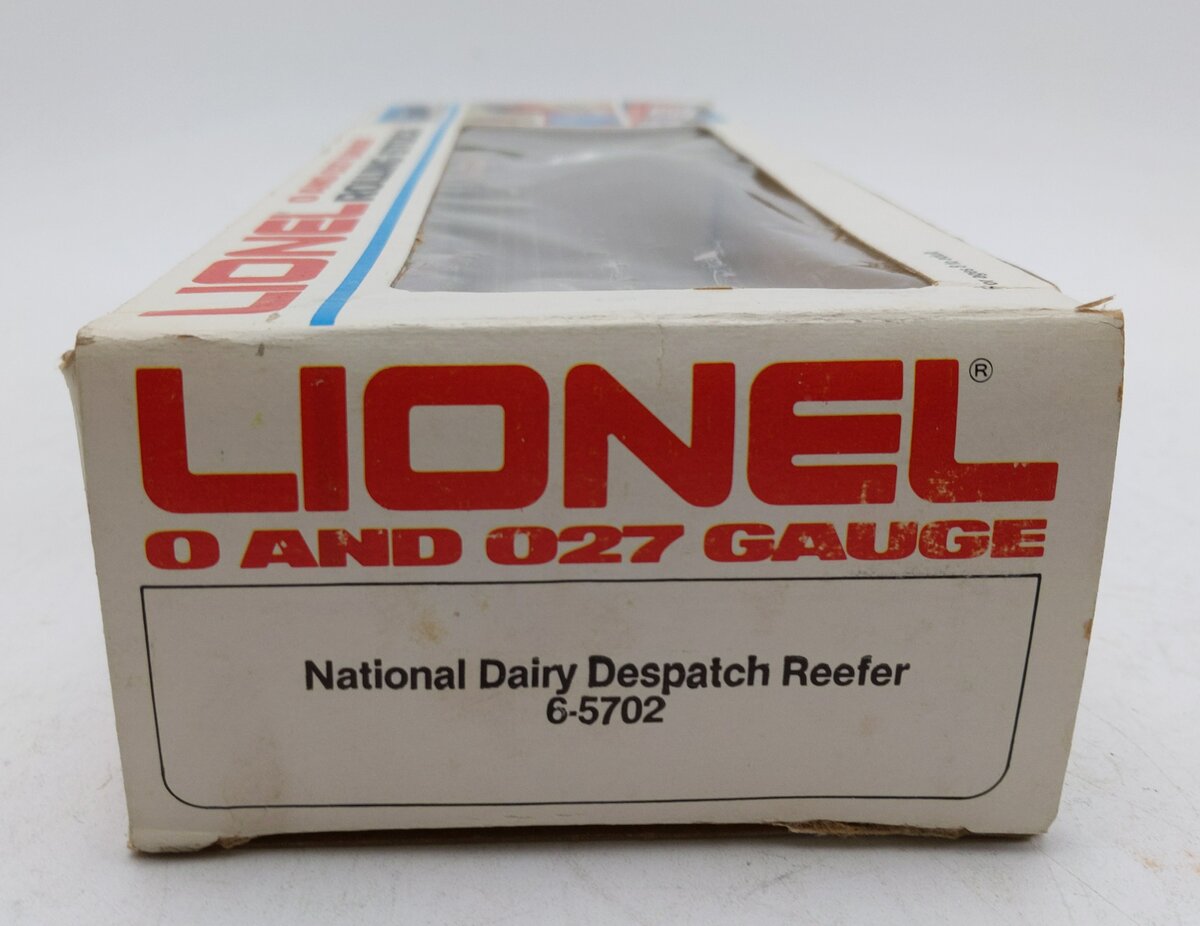 Lionel 6-5702 O Gauge National Dairy Despatch Reefer Car LN/Box