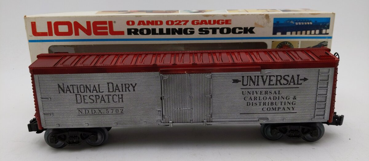 Lionel 6-5702 O Gauge National Dairy Despatch Reefer Car LN/Box
