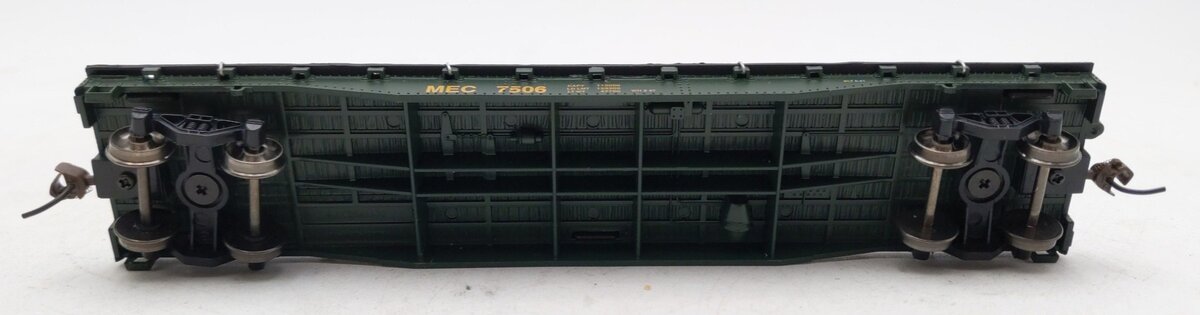 Bachmann 18904 HO Miane Central 50' Flatcar w/Steel Beam Load #7506