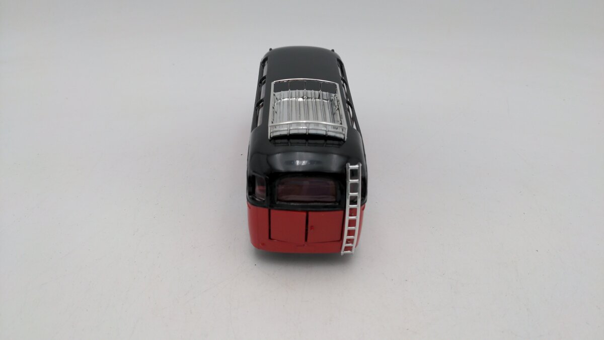 NZG 218 1:40 Scale O3500 Omnibus Red / Black 1949 Mercedes Benz Bus Die Cast EX/Box