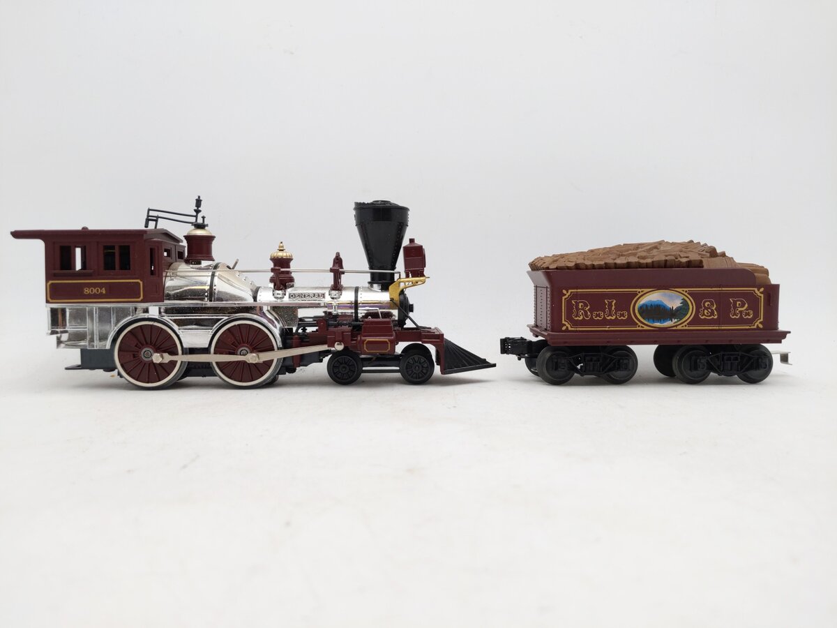 Lionel 6-8004 O Rock Island & Peoria Steam Locomotive & Tender EX/Box