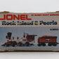 Lionel 6-8004 O Rock Island & Peoria Steam Locomotive & Tender EX/Box