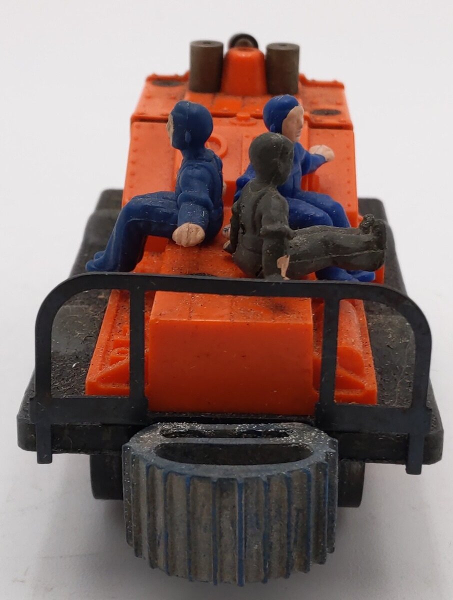 Lionel 50 Vintage O Gauge Postwar Motorized Gang Car w/3 Figures