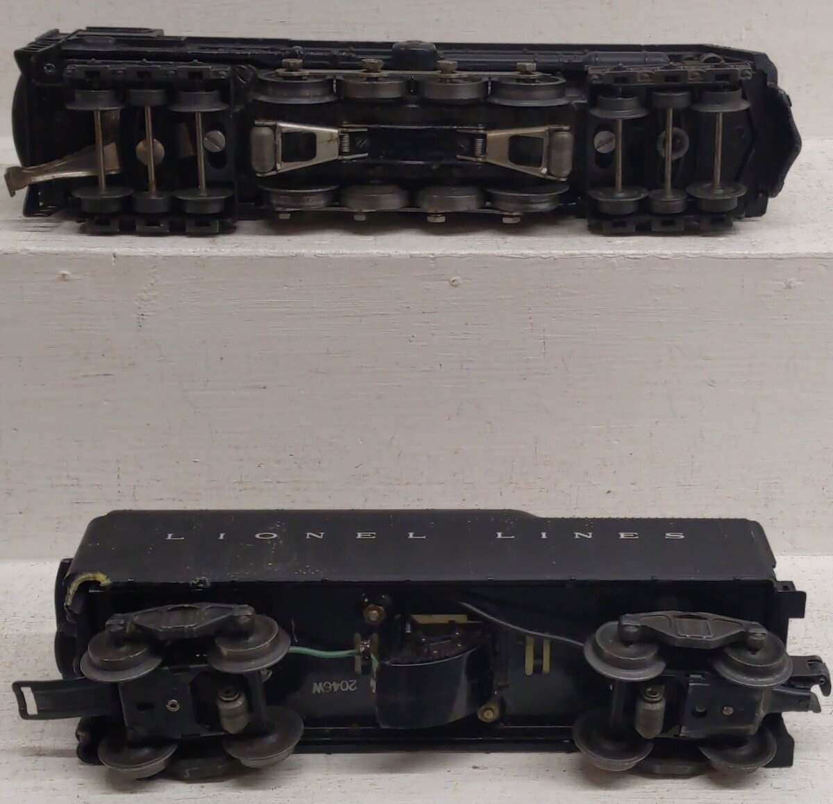 Lionel 2020 Vintage O 6-8-6 Die-Cast Steam Turbine Locomotive with 2046WTender VG
