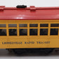 Lionel 60 Vintage O Lionelville Motorized Rapid Transit Trolley