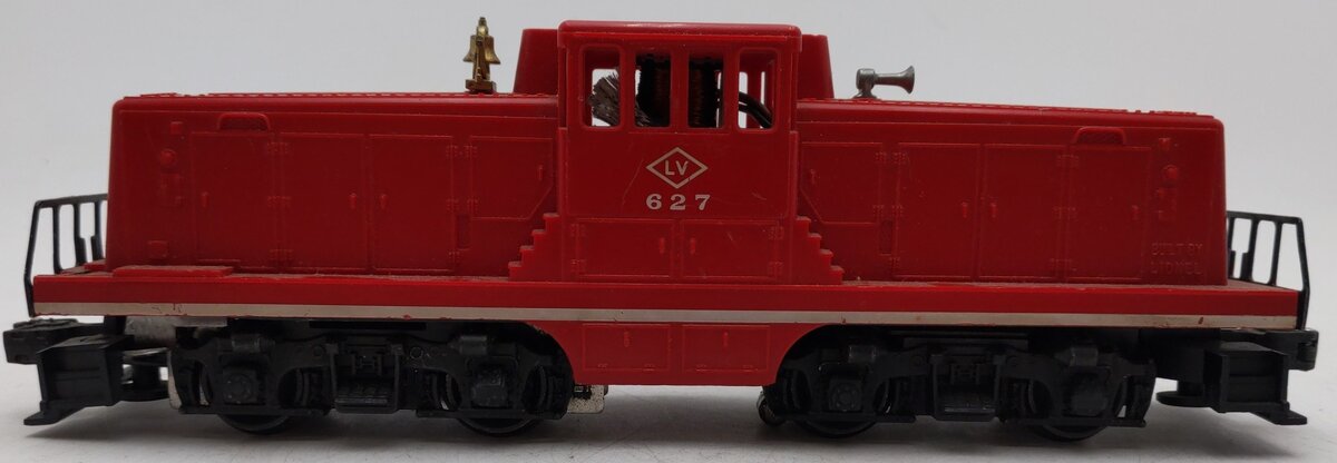 Lionel 627 Vintage O Gauge Lehigh Valley 44 Ton Diesel Locomotive VG