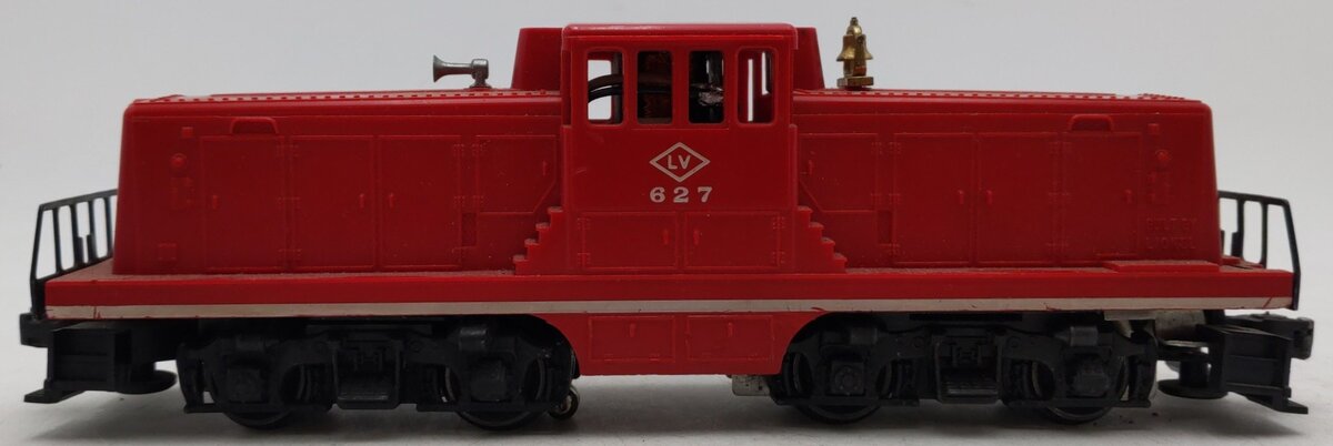 Lionel 627 Vintage O Gauge Lehigh Valley 44 Ton Diesel Locomotive VG