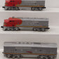 Lionel 2343 Vintage O Santa Fe F3 ABA Diesel Locomotive Set VG