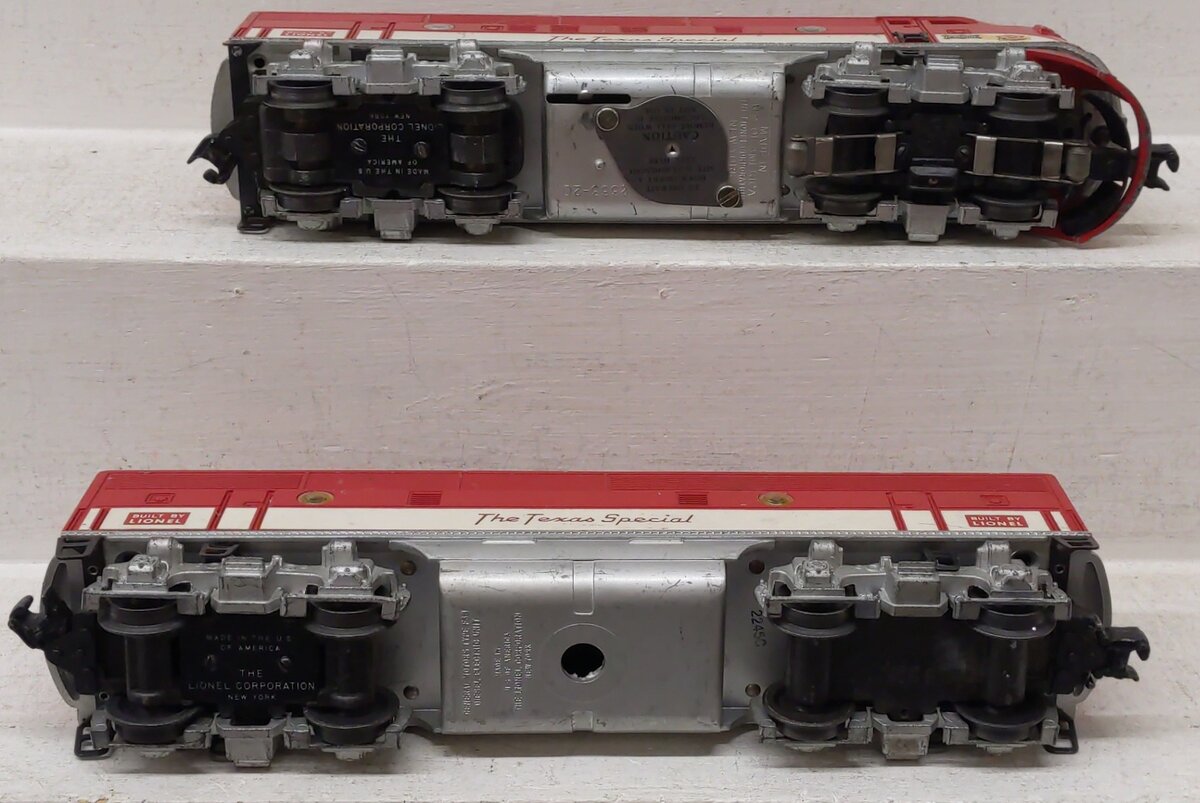 Lionel 2245 Vintage O Gauge Texas Special F-3 AB Diesel Set VG