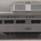 Lionel 400 Vintage O Powered Baltimore & Ohio Commuter Car VG