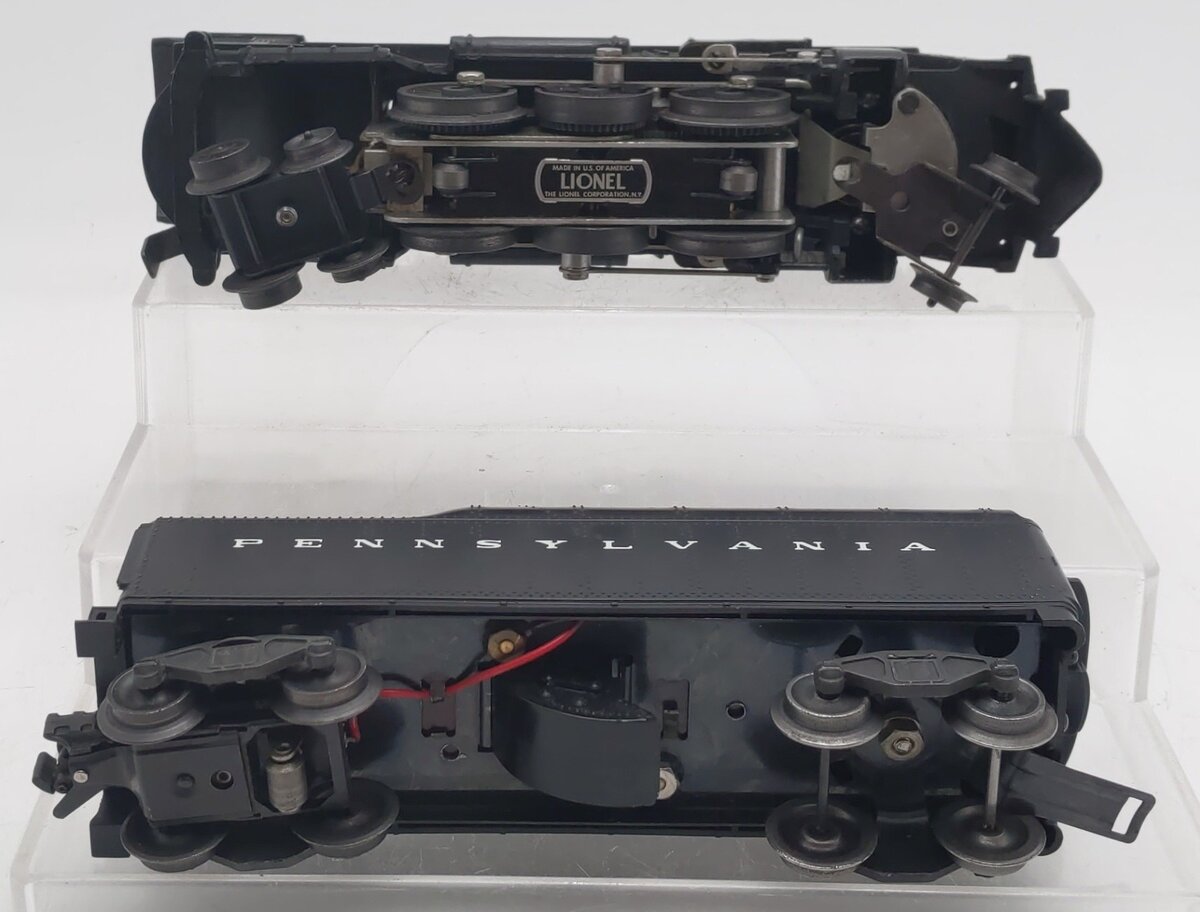 Lionel 2037 Vintage O 2-6-4 Die-Cast Steam Locomotive w/ 2046W Tender VG