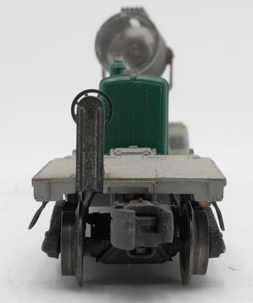 Lionel 6520 Vintage O Green Generator Operating Searchlight Car - Rare VG