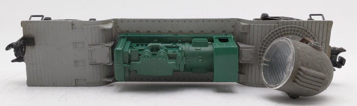 Lionel 6520 Vintage O Green Generator Operating Searchlight Car - Rare VG