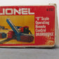 Lionel 6-2317 O Operating Drawbridge VG/Box