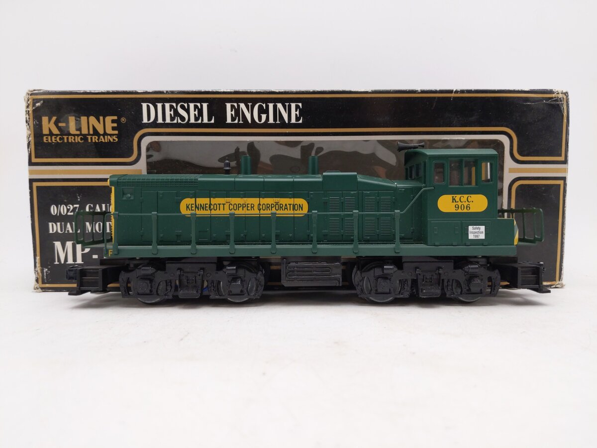 K-Line K-2252IC O Kennecott Copper Corporation MP-15 Diesel Switcher #906 EX/Box