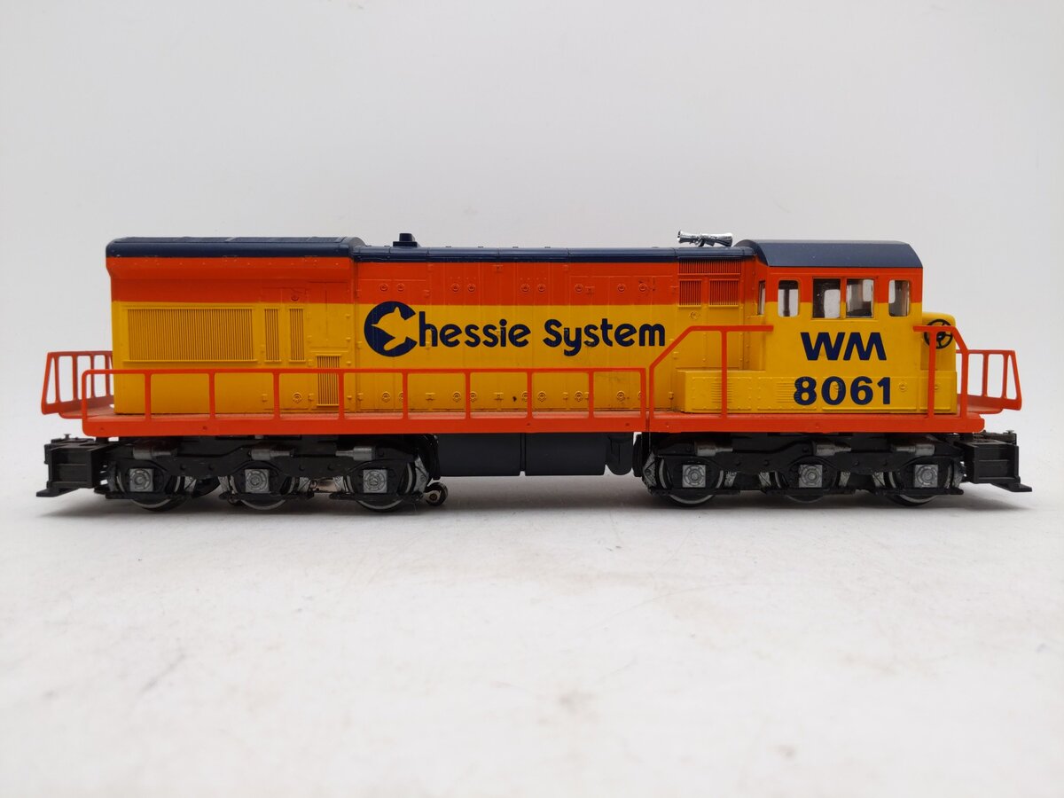 Lionel 6-8061 O Chessie Western Maryland U36C Powered Diesel Locomotive #8061 EX/Box
