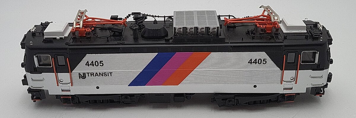 MTH 20-5529-1 O Gauge New Jersey Transit AEM-7 Electric Locomotive w/PS2 #4405 EX
