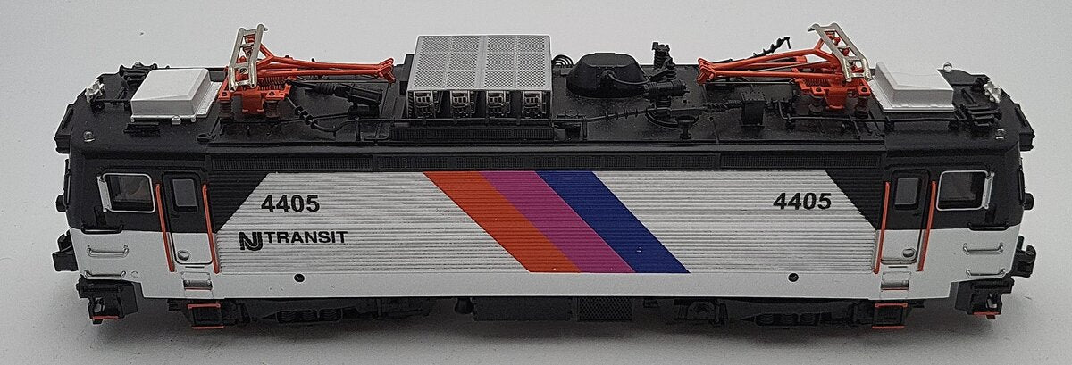 MTH 20-5529-1 O Gauge New Jersey Transit AEM-7 Electric Locomotive w/PS2 #4405 EX