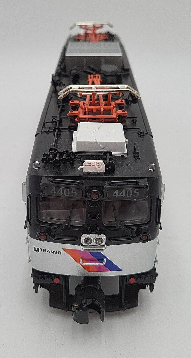 MTH 20-5529-1 O Gauge New Jersey Transit AEM-7 Electric Locomotive w/PS2 #4405 EX