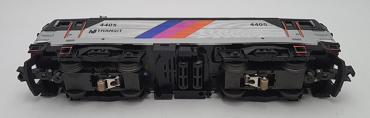 MTH 20-5529-1 O Gauge New Jersey Transit AEM-7 Electric Locomotive w/PS2 #4405 EX
