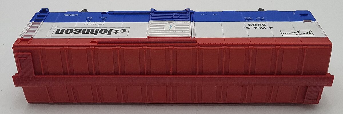 Lionel 6-9803 O Gauge Johnson Wax Box Car EX