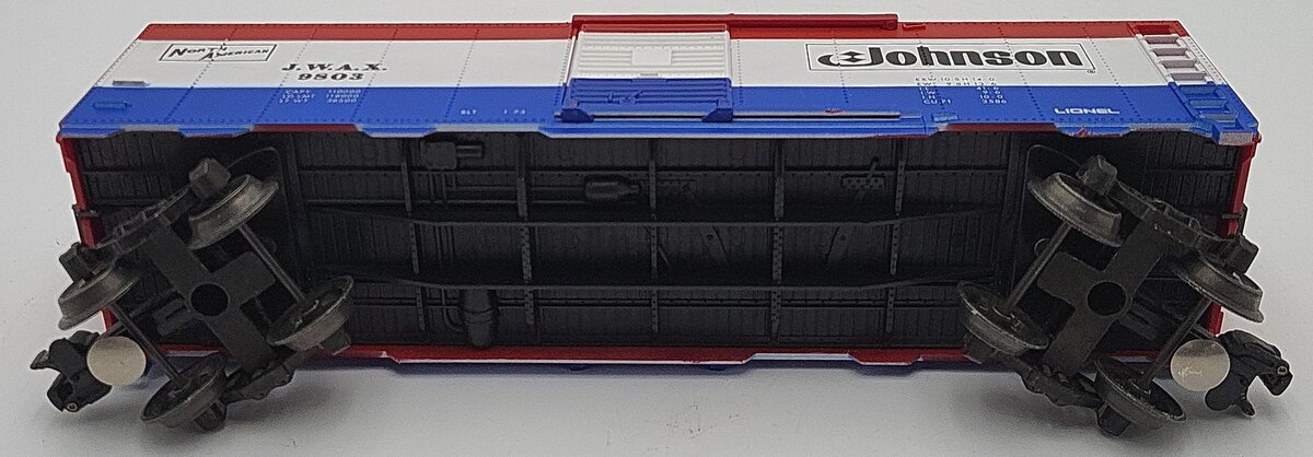 Lionel 6-9803 O Gauge Johnson Wax Box Car EX