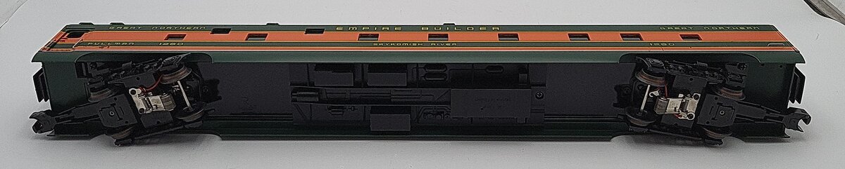 K-Line K4633-41260 O Great Northern "Skykomish River" 21" Sleeper Car #1260 EX