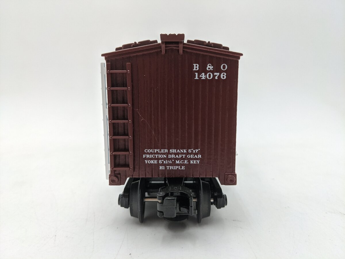 MTH 30-8604 O Gauge Baltimore & Ohio Diecast Refrigerator Car EX