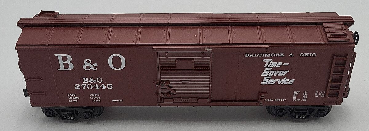 MTH 30-8405 Baltimore & Ohio Die-Cast Boxcar EX