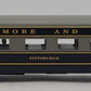 k-line O Gauge Aluminum Baltimore & Ohio Pittsburg 21" Passenger Car EX