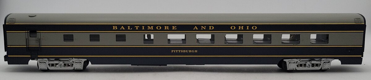 k-line O Gauge Aluminum Baltimore & Ohio Pittsburg 21" Passenger Car EX