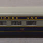 K-Line K4610-41302 O Baltimore & Ohio 21" Aluminum Baggage Coach Car #1302 EX