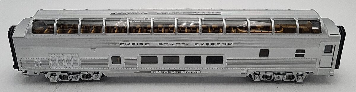 MTH 20-67020 NYC 70' ABS Vista Dome "Raquette River" Passenger Car VG
