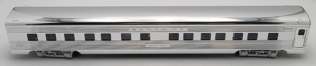 K-line K4630-41822 Santa Fe "Regal Isle" 21" Aluminum Pullman Car EX