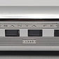 K-Line K4630-41349 Santa Fe 21" Aluminum Club Lounge Car #1349 EX