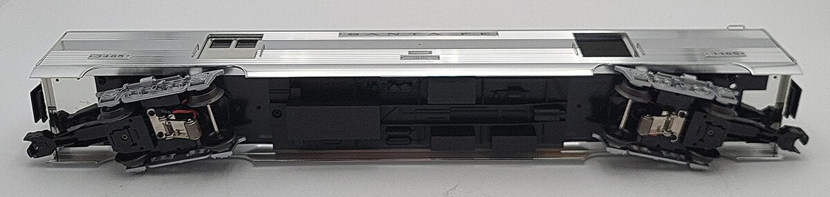K-Line K4630-33465 O Santa Fe 18" Aluminum Baggage Car #3465 EX