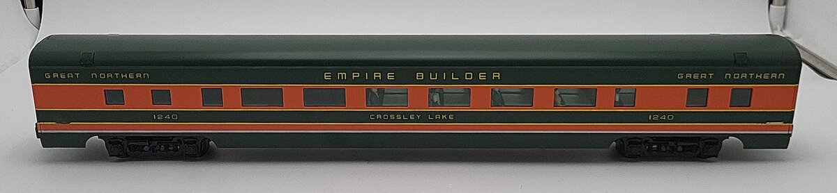 K-Line K4633-41240 GN "Crossley Lake" The Rance Coffee Shop 21" Lounge Car #1240 EX