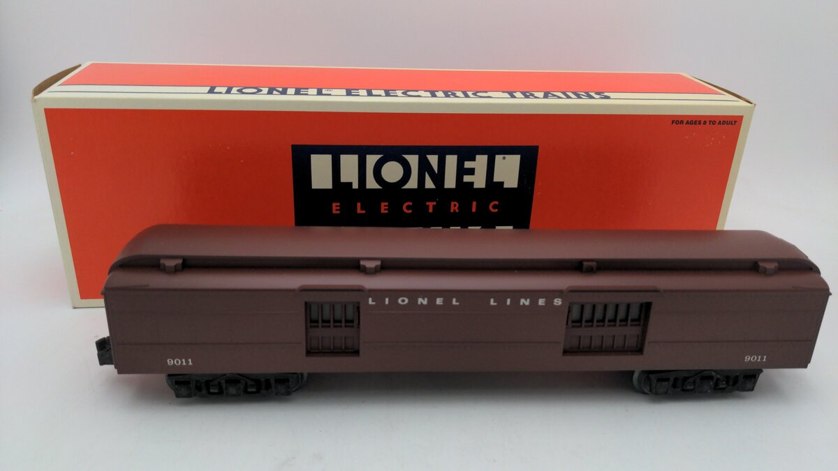 Lionel 6-19011 O Gauge Lionel Lines Madison Baggage Car #9011 LN/Box