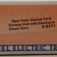 Lionel 6-8371 NYC F-3 B Unit Non-Powered Diesel Locomotive with Horn EX/Box