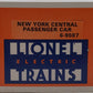 Lionel 6-9597 O Gauge New York Central "Hudson River" Aluminum Coach Car EX/Box