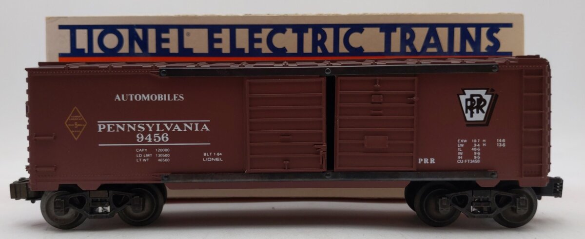 Lionel 6-9456 O Gauge Pennsylvania Railroad Double Door Boxcar #9456 LN/Box