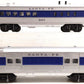 Lionel 6-27772 O Santa Fe Streamlined Blue Stripe Passenger Cars (Set of 2) EX/Box