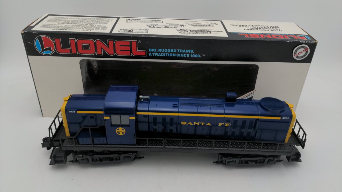 Lionel 6-18803 O Gauge Santa Fe RS-3 Diesel Locomotive LN/Box
