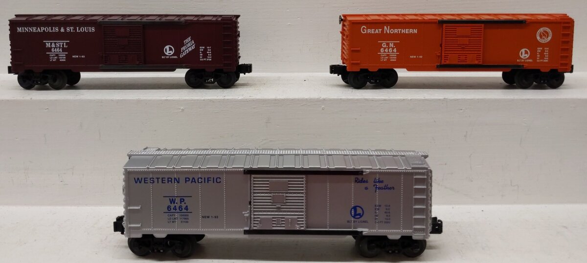 Lionel 6-19247 O Gauge 6464 Boxcar Series Edition 1 LN/Box