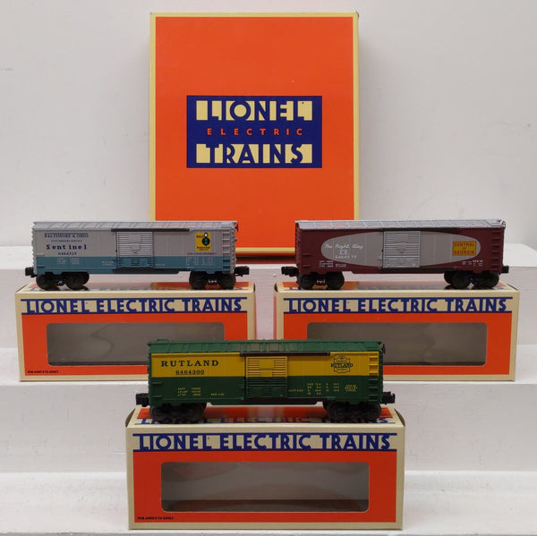 Lionel 6-19276 O Gauge 6464 Boxcar Series V (Set of 3) LN/Box – Trainz