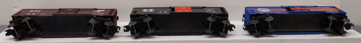 Lionel 6-19292 O Gauge B&O 6464 Boxcar Series Vl (Set of 3) LN/Box