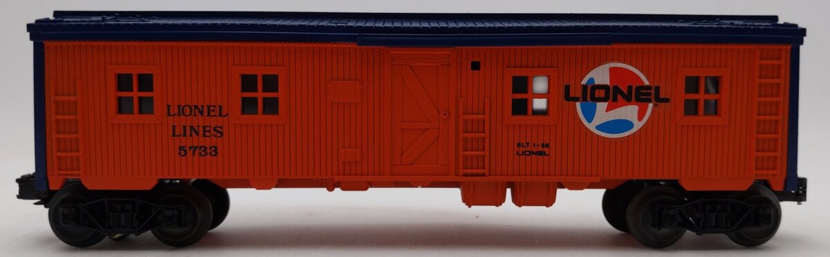 Lionel 6-5733 O Gauge Lionel Lines Illuminated Bunk Car LN/Box
