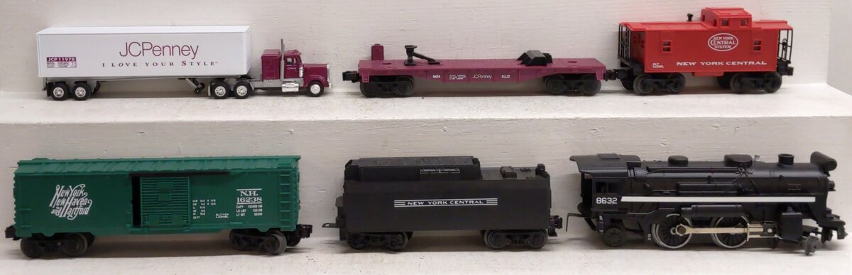 Lionel 6-11978 O Gauge NYC JC Penney Special Steam Train Set EX/Box