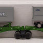 Lionel 6-52041 O Gauge LOTS 1994 Burlington Northern TTUX Flat Car with Trailers EX/Box